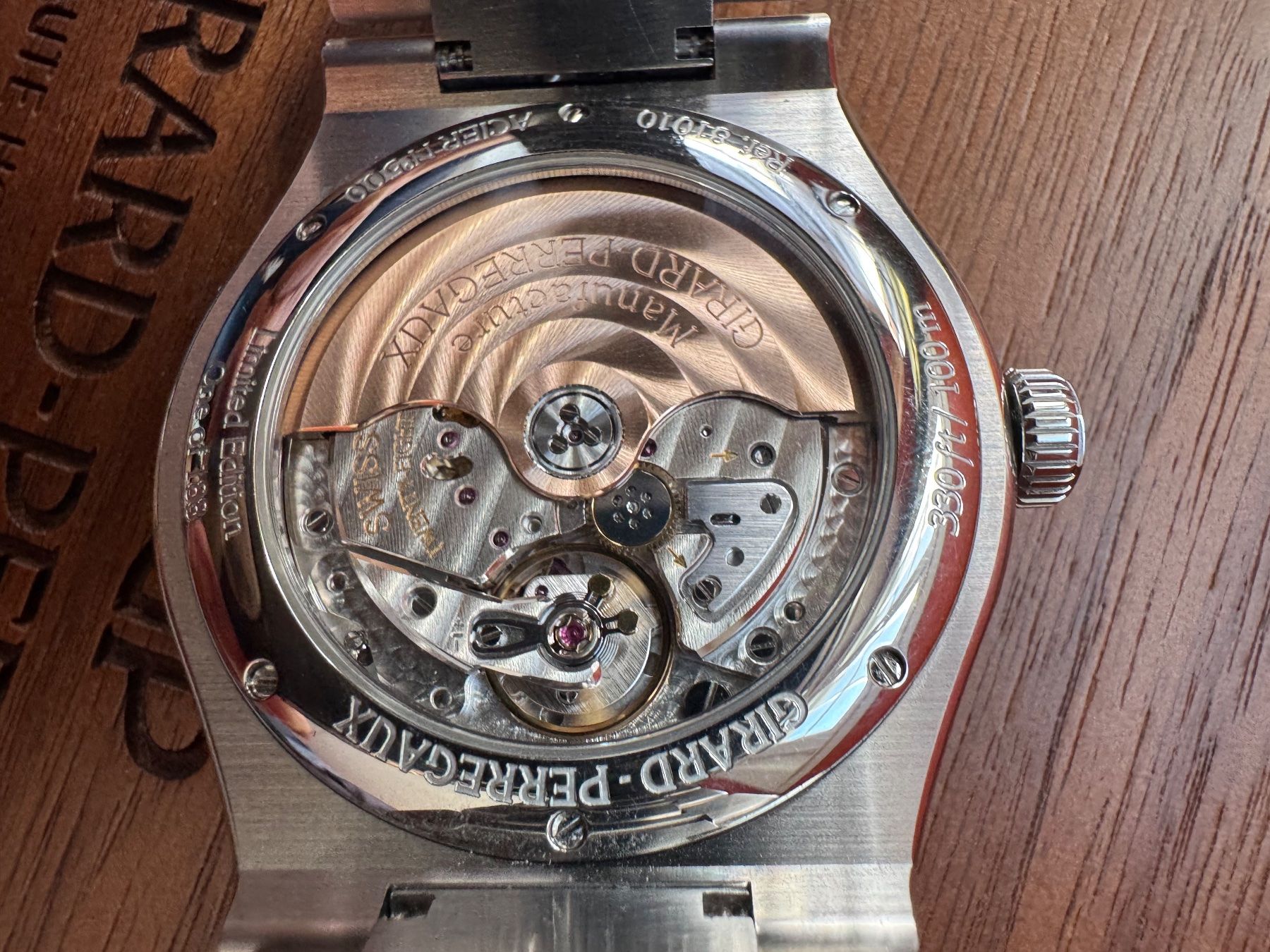 Girard-Perregaux Orologi: Girard Perregaux Laureato 42 mm, Infinity Edition – Usato da Wabern venduto da squ281 5