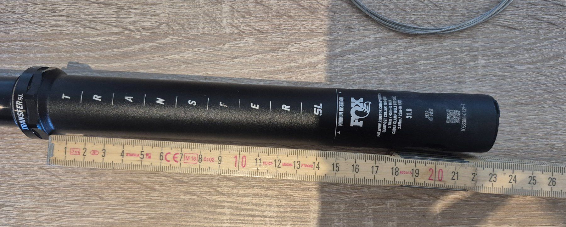 Fox Pezzi di ricambio: Tige de selle téléscopique Fox – Usato da haute-nendaz venduto da star078 3