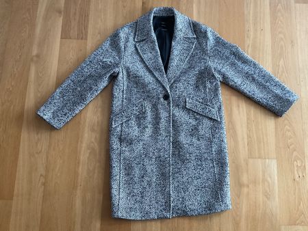 MANGO Mantel aus Wollmix L