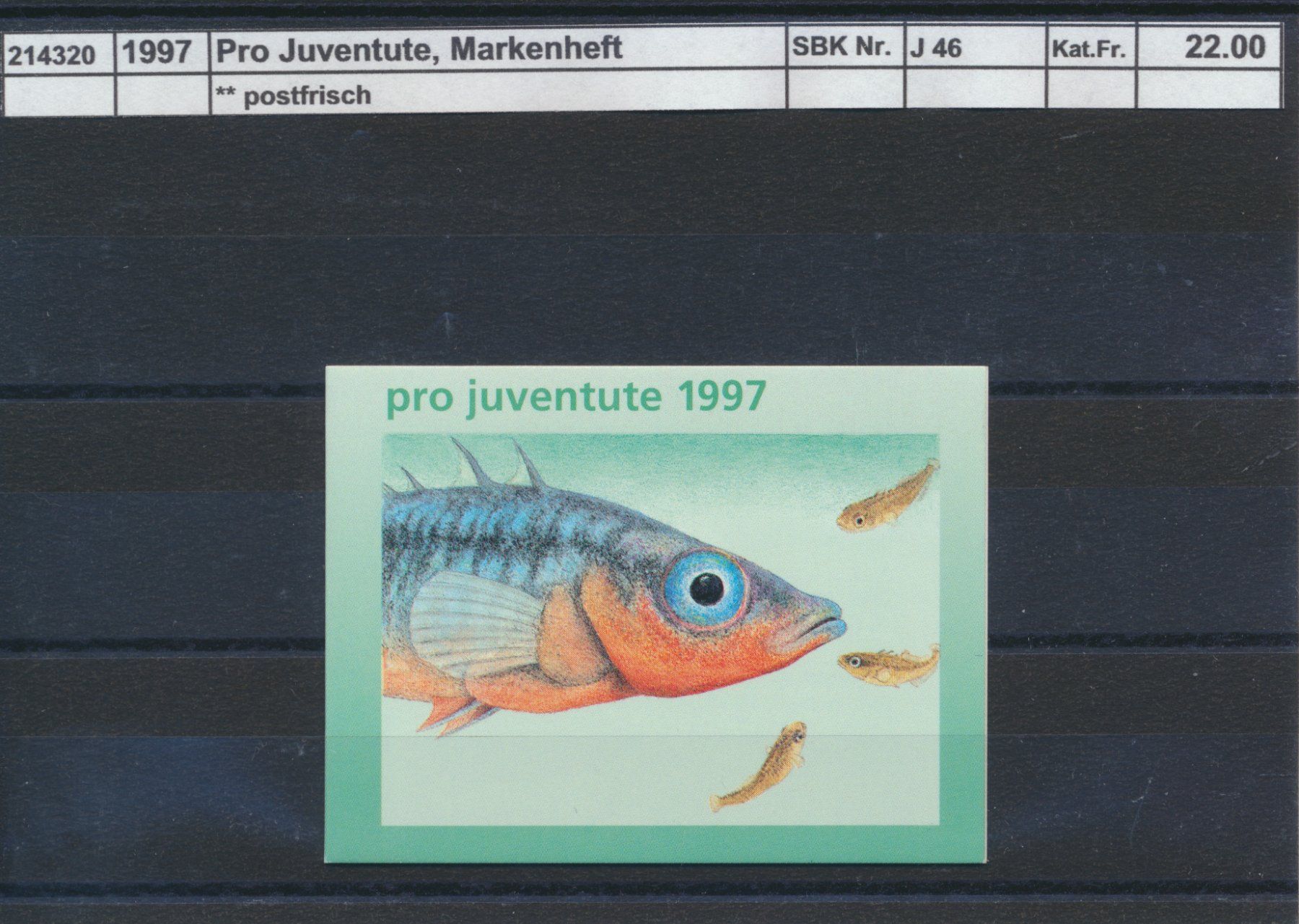 Tous les timbres: 1997 Pro Juventute, Markenheftchen, ** postfrisch – Neuf (Voir description) à Winterthur par Zupogeru