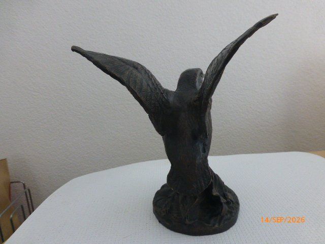 Sculture & Statue: Vogel auf Baumstrunk aus Bronze. – Usato da Pratteln venduto da Emperial 2