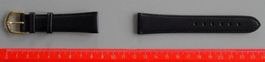 Nr56 Schwarzes Uhrenband 20mm