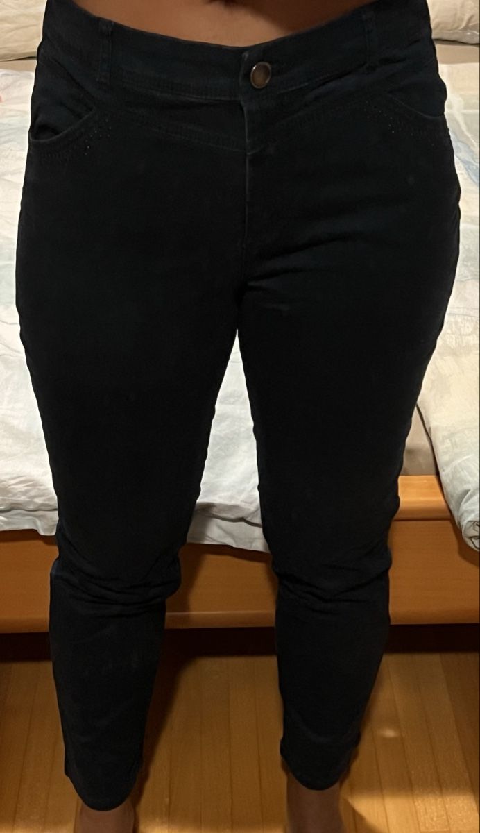 Pantaloni: blaue Chinohose, Grösse 40 – Nuovo (secondo la descrizione) da Zürich venduto da celineaceline