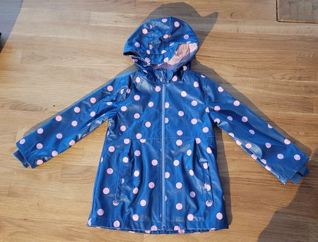 Gefütterte Regenjacke 98/104