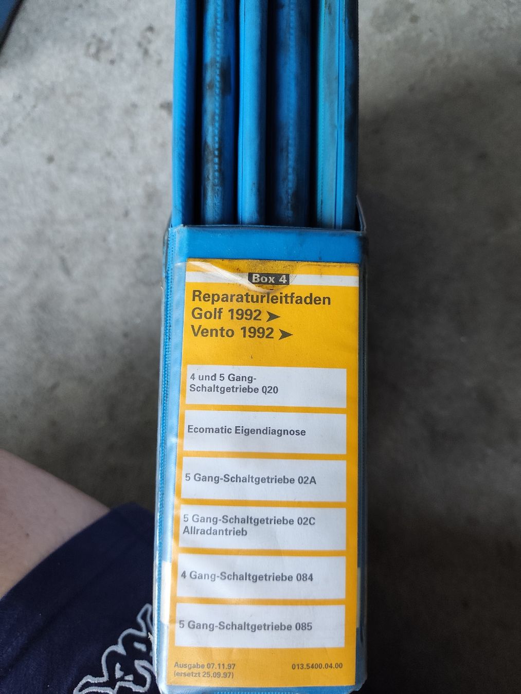 Bücher: Werkstatthandbücher VW Golf 1992/ Vento 1992 – Gebraucht aus Rebstein von andi322 4