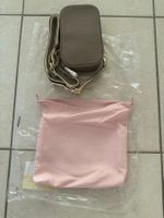 Coccinelle Handytasche/Mini-Umhängetasche Tebe Taupe