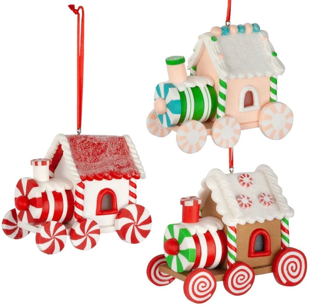 Tutte le decorazioni: Baumschmuck Weihnachts Lokomotiven 8cm – Nuovo e nell'imballaggio originale da Basel venduto da Seifehuesli 1