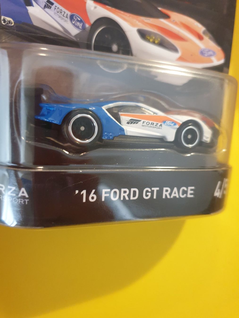 Hot Wheels Modellini d'auto: Hot Wheels '16 FORD GT RACE – Nuovo e nell'imballaggio originale da Oftringen venduto da Rotor 4
