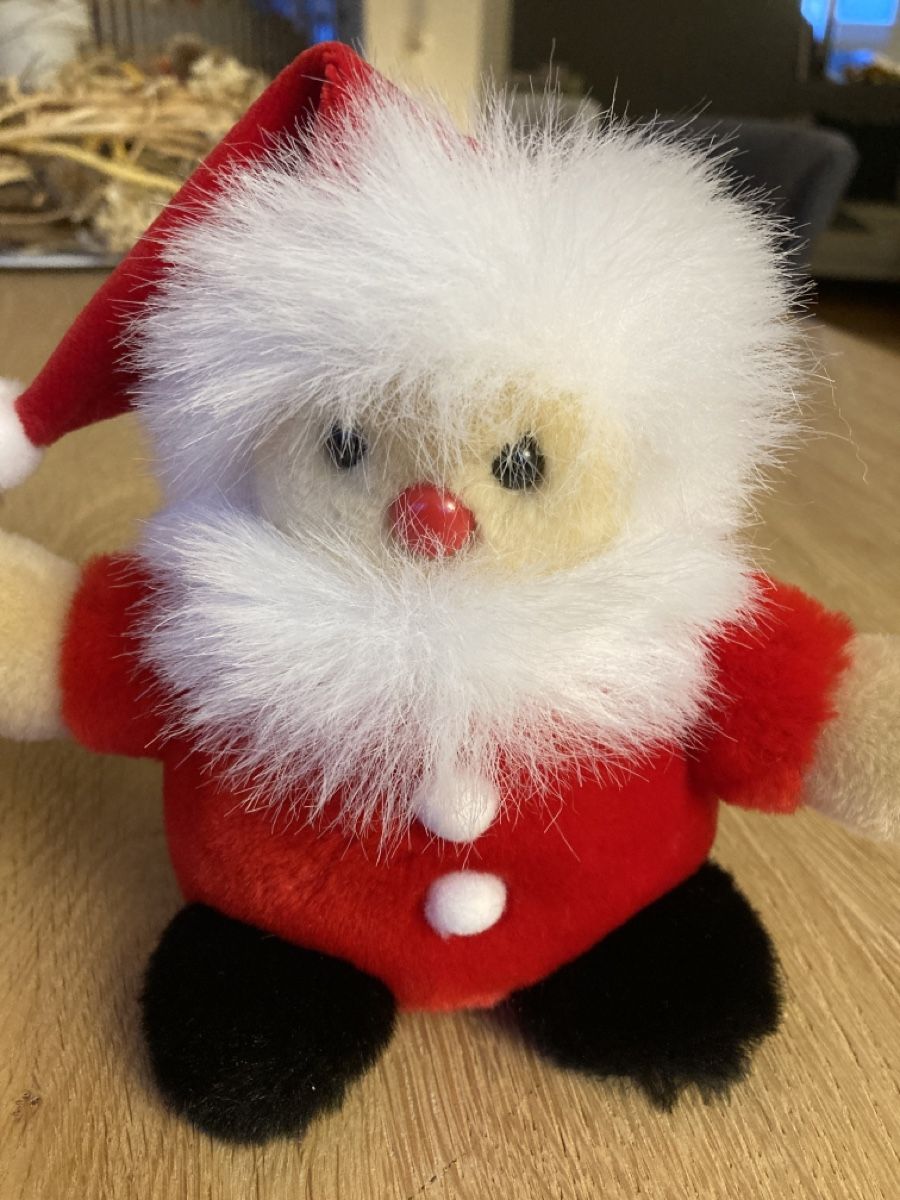 Tutte le decorazioni: Nikolaus sitzend Stoff 2 Stk. Handmade – Nuovo (secondo la descrizione) da Frenkendorf venduto da silasho 2