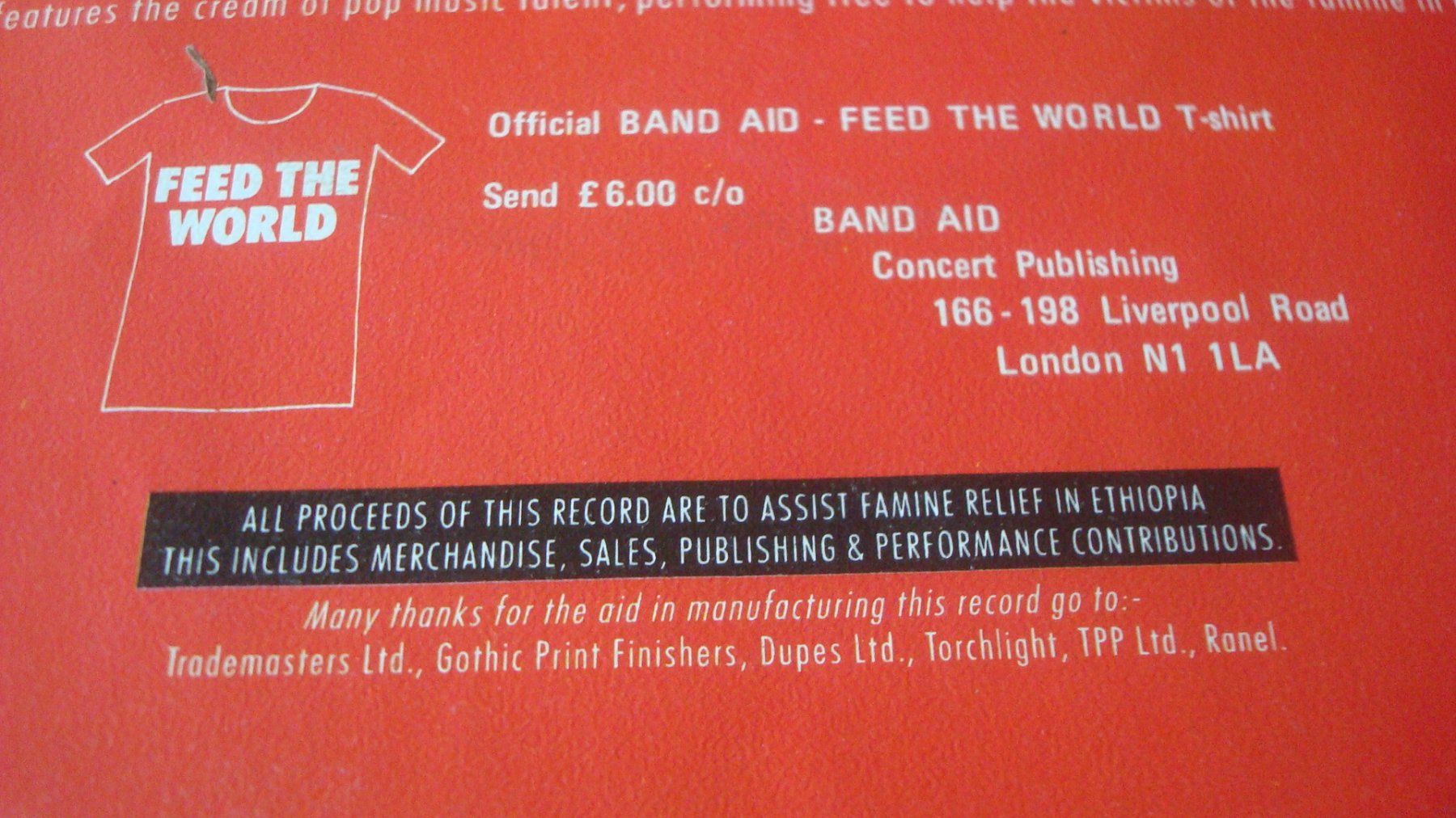Dischi in vinile: Singel "Do they know it's Christmas?" Band aid – Usato da Münchenstein venduto da Pesci6 3