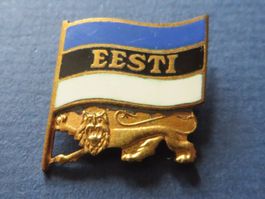 ALTES LÄNDER-ABZEICHEN, EESTI LÖWE FLAGGE ESTONIA
