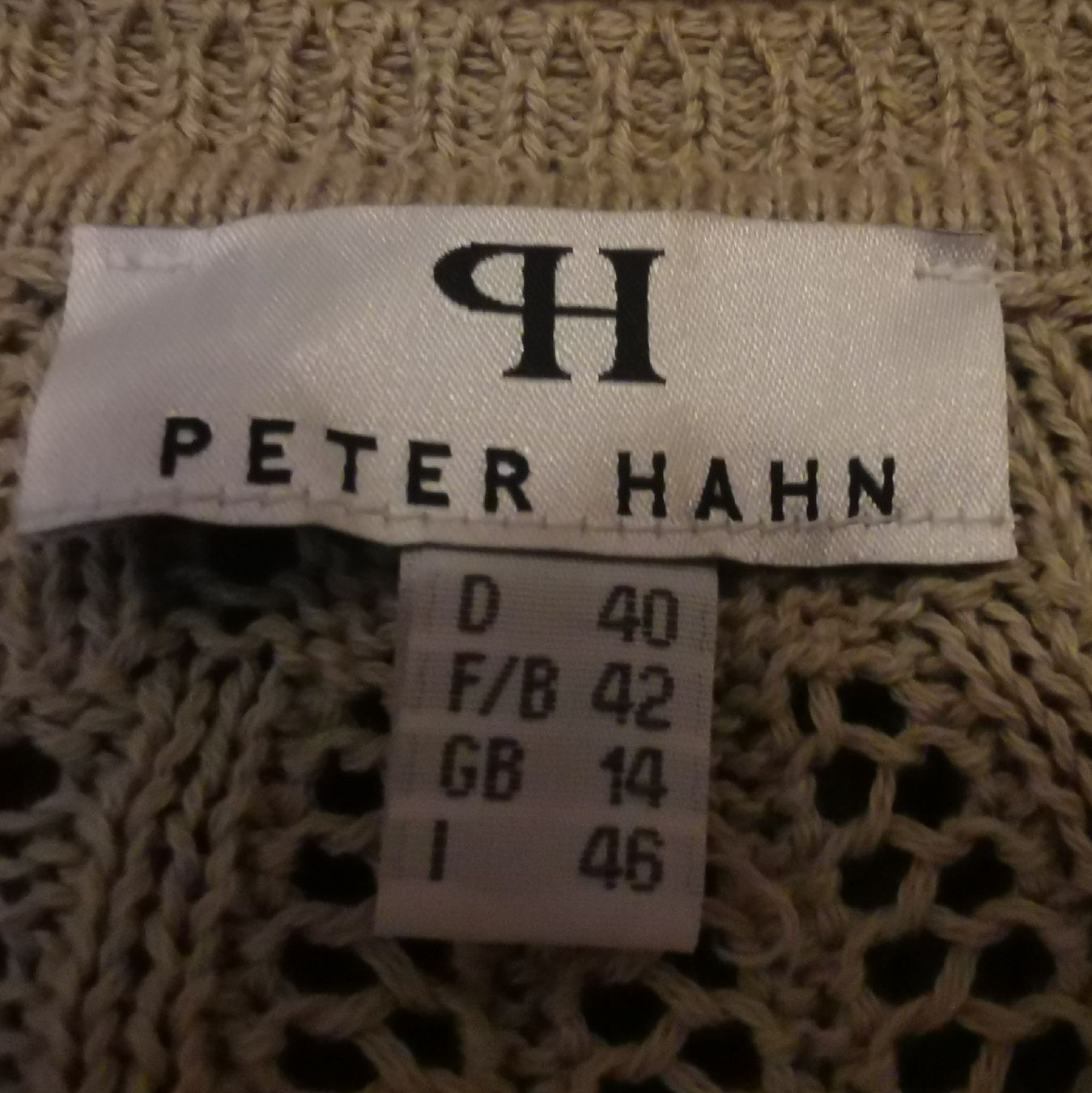 Peter Hahn Giacche: Strickjacke von Peter Hahn Gr. 40 – Usato da Uetendorf venduto da Timo2022 3