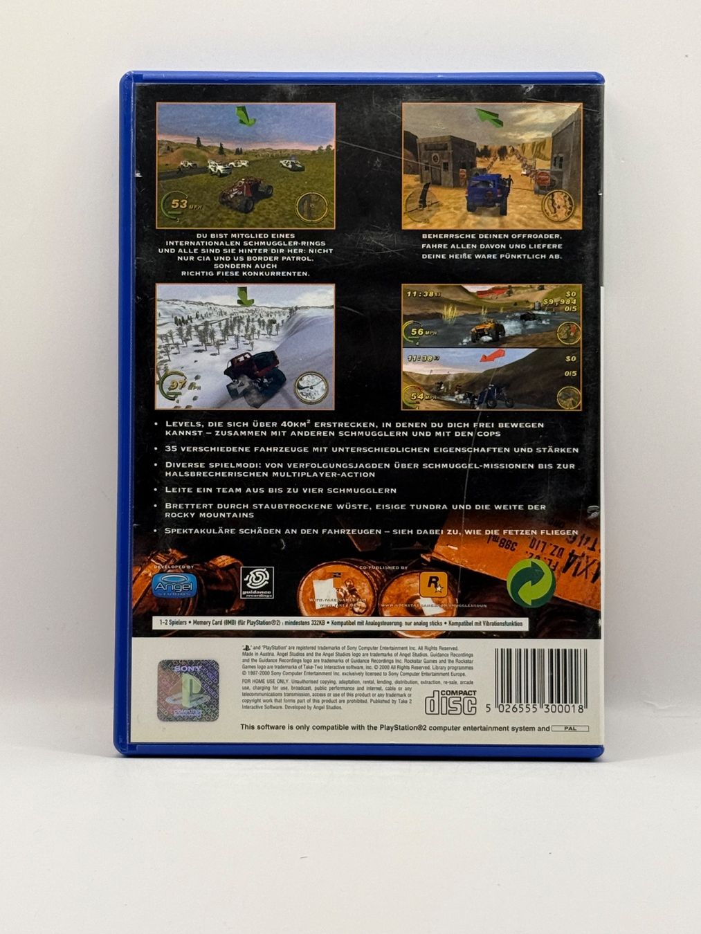 Giochi: Smuggler's Run - Playstation 2 - CIB – Usato da Dietikon venduto da gab_qz7y 1