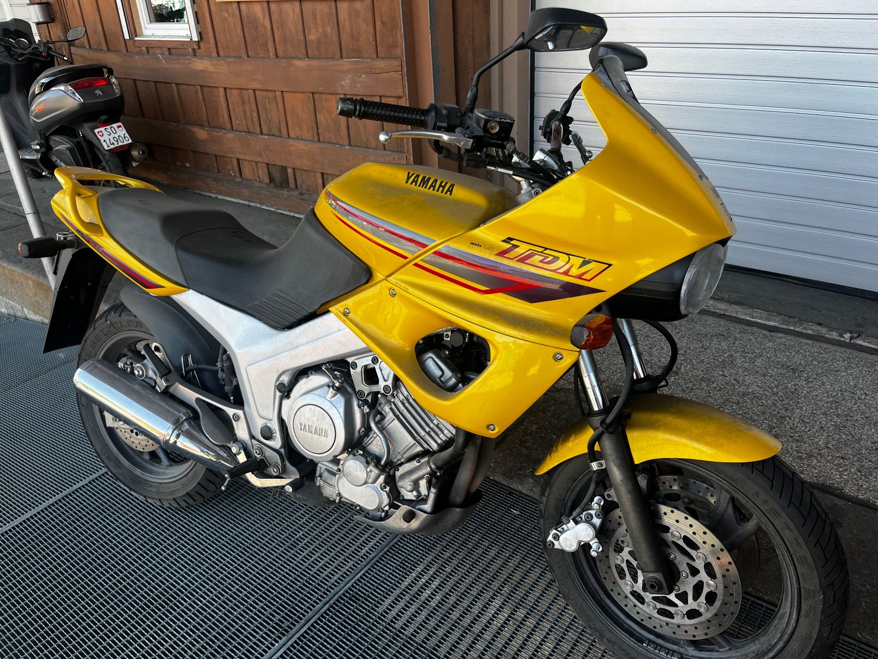 Yamaha Touring: Yamaha TDM 850 Motorrad Gelb – Defekt aus Laufen von Dreier_Motos_AG 1