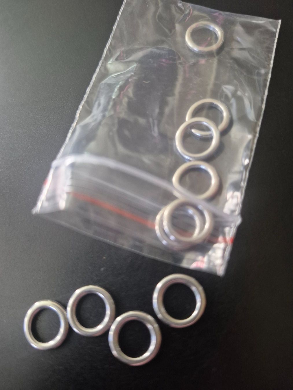 Esche: 10x Solidringe 9mm – Nuovo e nell'imballaggio originale da Bigenthal venduto da FSB1