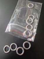 10x Solidringe 9mm