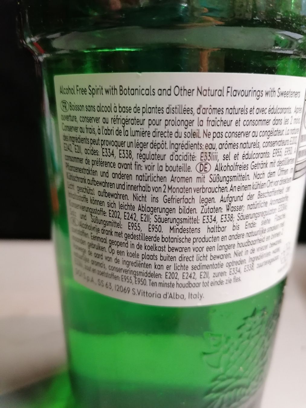 Spirituosen: Gin Tanqueray 0.0% sans alcool, neuf – Gebraucht aus Genève von Leboucheoreilles 3
