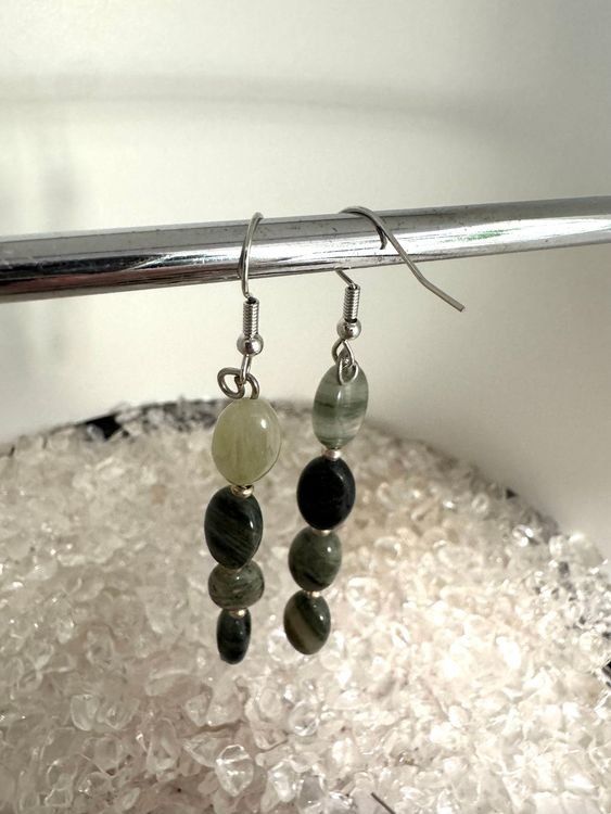 Orecchini pendenti & Orecchini a lobo: Ohrhänger Jade – Nuovo (secondo la descrizione) da Biberist venduto da tl-schmuck