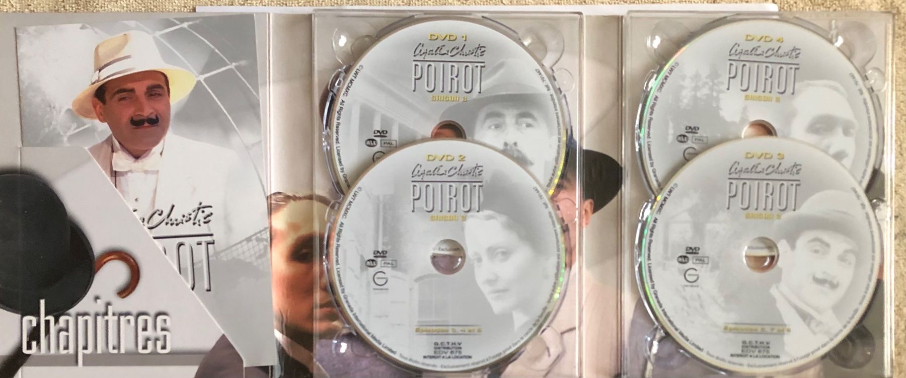 Alle DVDs: HERCULE POIROT (SAISON 2) – Gebraucht aus Poliez-Pittet von Newtown-Records 2
