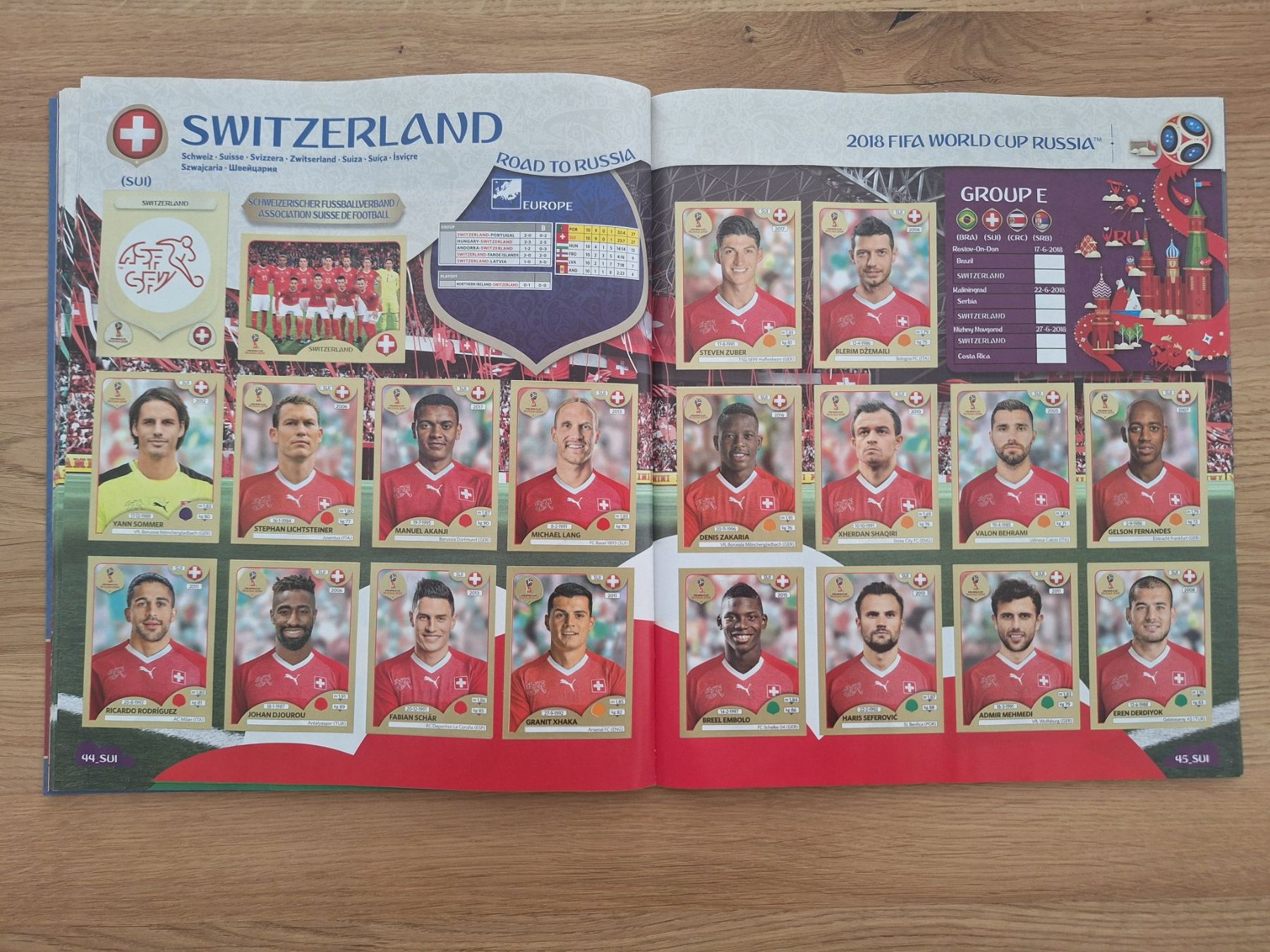 Panini Alben: PANINI WORLD CUP 2018 – Gebraucht aus St. Gallen von Matrix023 4