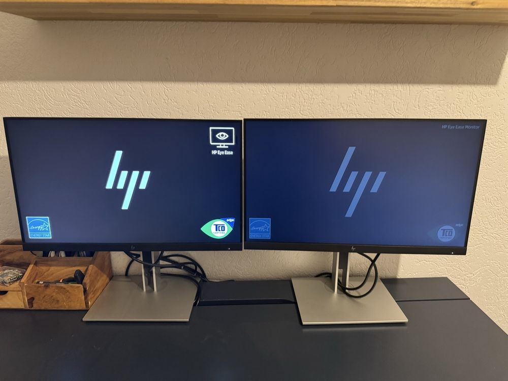 Double HP Monitor - 23 Inch - wie neu (Neu (gemäss Beschreibung)) in ...