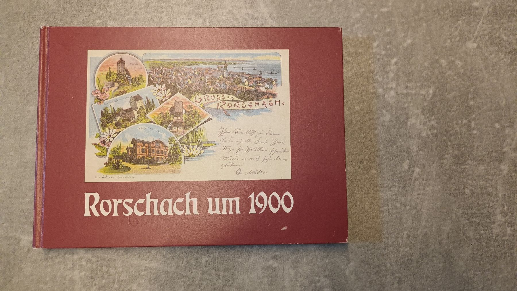 Livres: Buch Rorschach um 1900(124 Postkarten von Rorschach) – D'occasion à chur par erika025