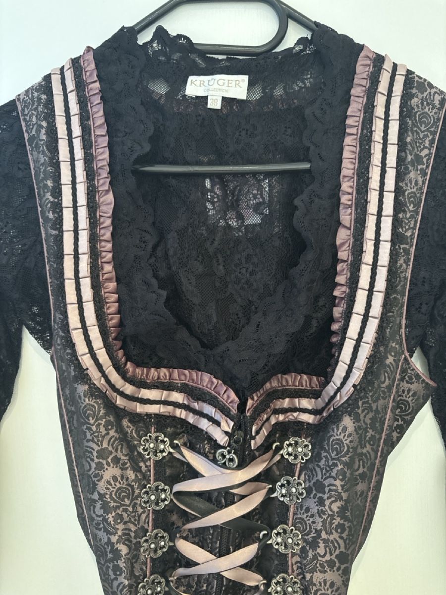 Kostüme: MarJo Dirndl Gr. 38 mit schwarzer Spitzenbluse – Gebraucht aus Niederwil AG von pat_l6fn 5