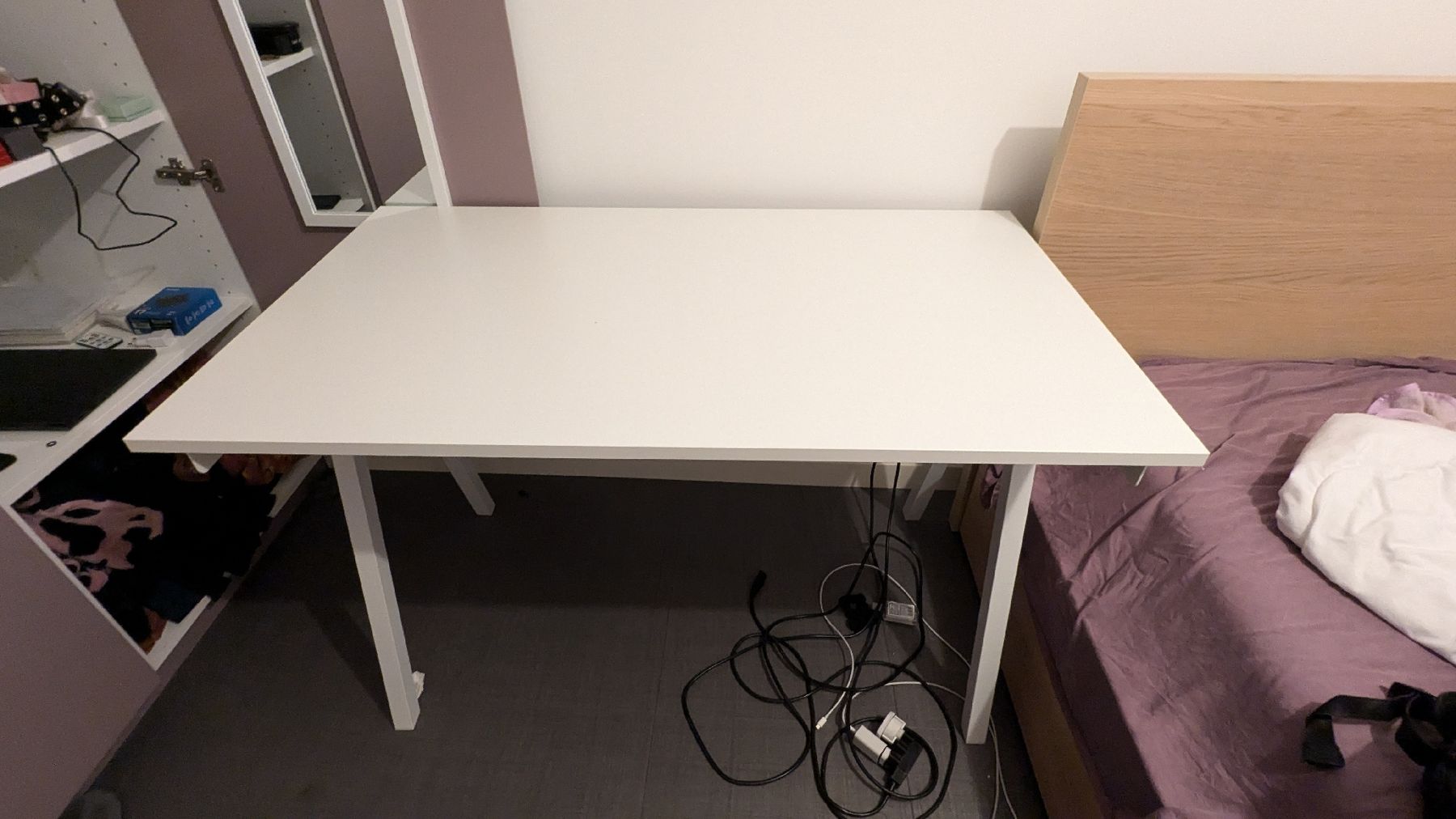 Ikea Schreibtische: Ikea trotten table top + underframes 120x70 – Gebraucht aus Meyrin von att_mgj5 1