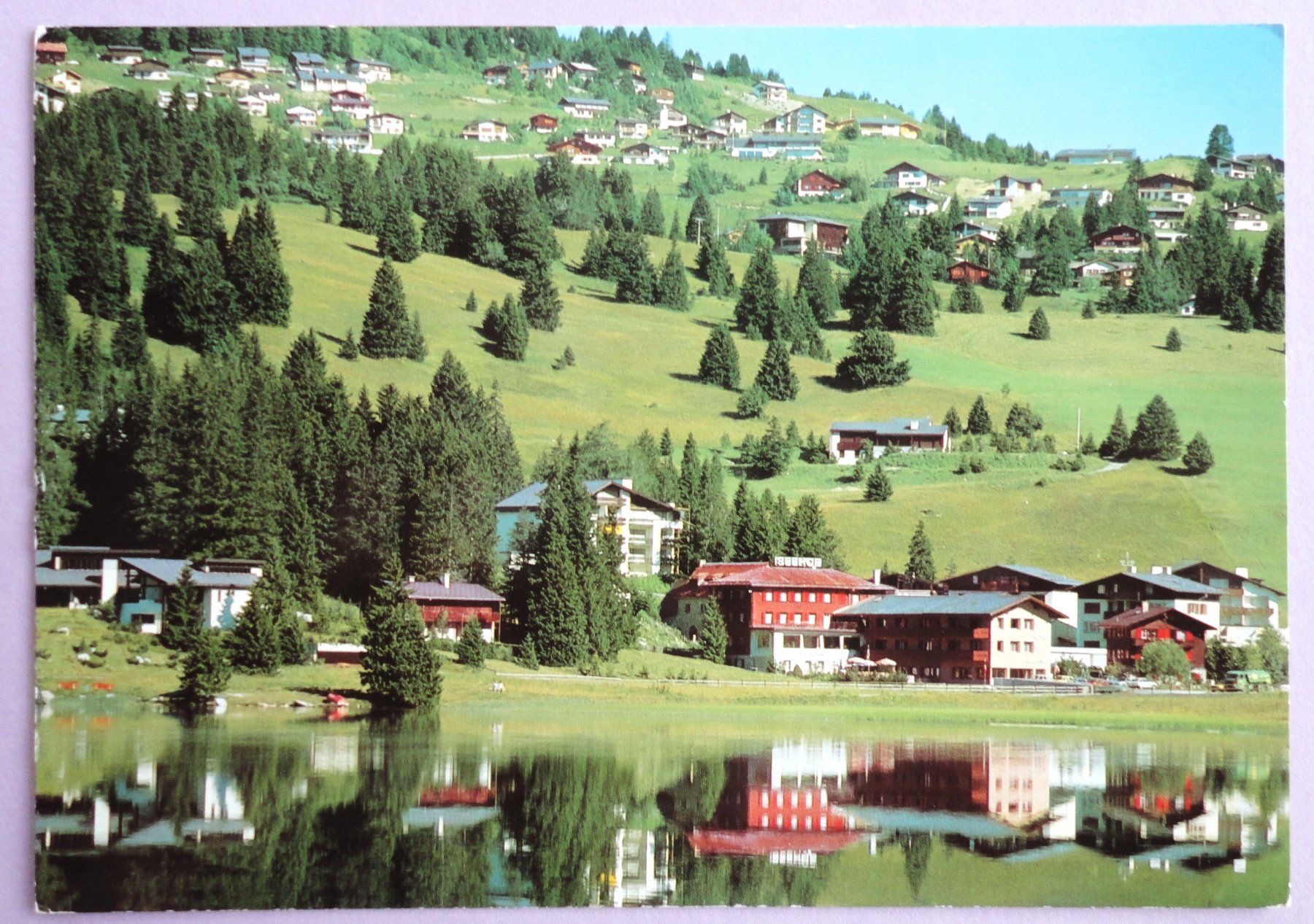 Cartoline postali: Valbella-Lenzerheide, 1500 m ü.M. – Usato da Fétigny venduto da Billy2miny