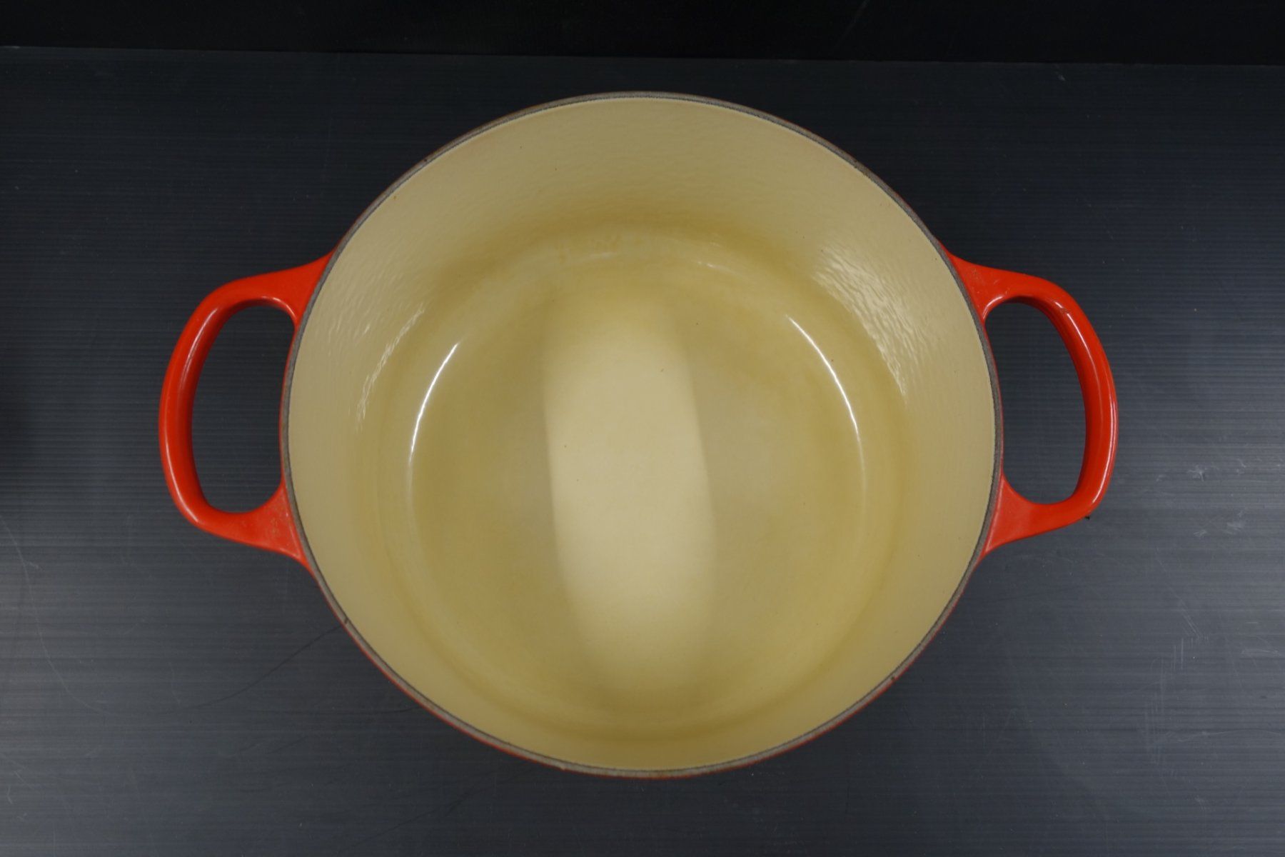 Le Creuset Töpfe: Bräter Le Creuset Nr. 26 rot mit Deckel – Gebraucht aus Basel von bk_brockibasel 5
