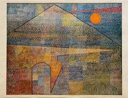 Paul Klee (1879-1940), Ad Parnassum (1932), Farbdruck 1952