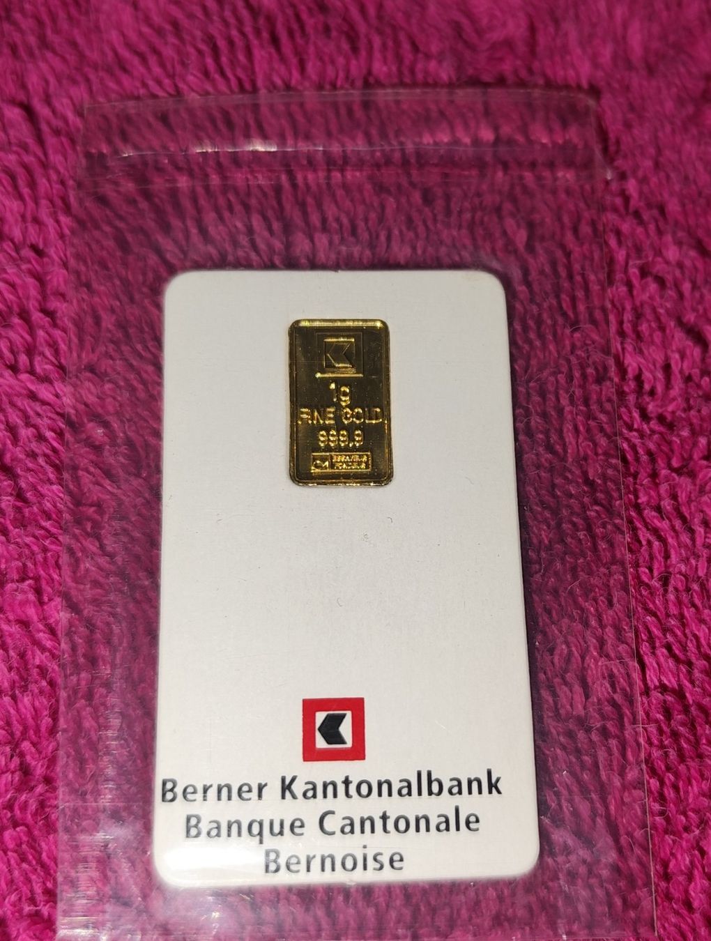 Metalli preziosi: 5 Barren Gold à 1 Gramm – Usato da Basel venduto da singhafreund 2