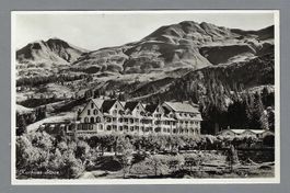 1934, KURHAUS STOOS, RÜCKS. VIOL. STAB-0 KURHAUS STOOS