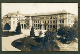 AK sw Winterthur ZH Das Technikum ≈ 1920