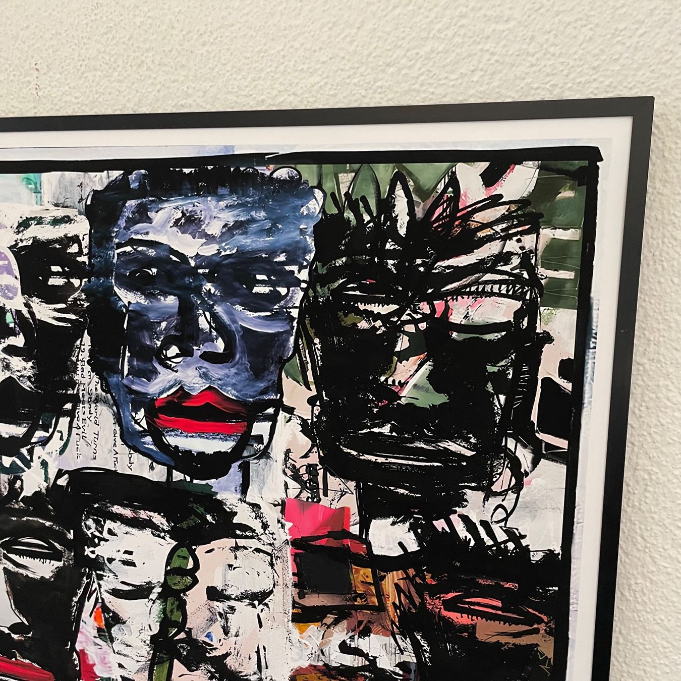 Poster & Bilder: Faces Expressionismus Moderne Kunst Bild Stefan Bammert – Neu (gemäss Beschreibung) aus St. Niklausen LU von Stefan_Bammert_Art 4