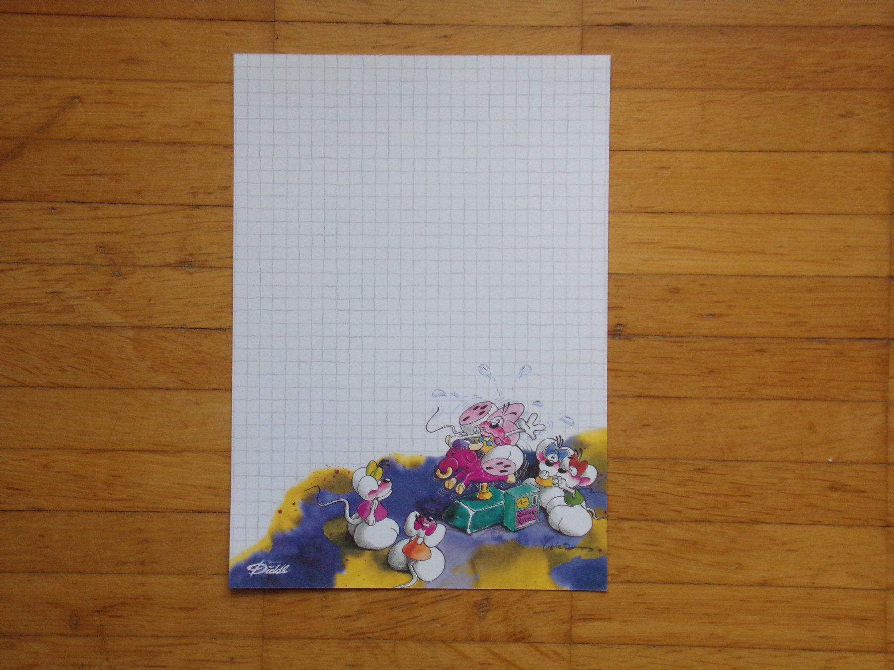 Papiere: Diddl Blatt   A5   Nr. 110 – Gebraucht aus Winterthur von Jessi_di