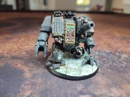 Warhammer 40k Space Marine Dreadnought gut bemahlt
