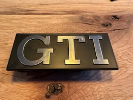 VW Golf GTI Emblem