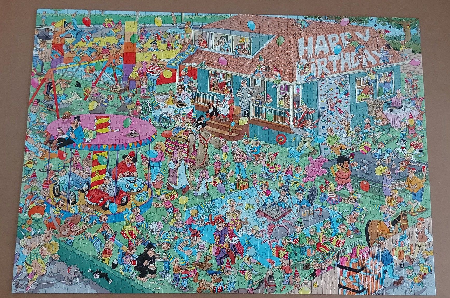 Puzzle: Jan van Haasteren Puzzle - Kindergeburtstagsparty – Usato da Neuhausen venduto da RebeccaH93 1