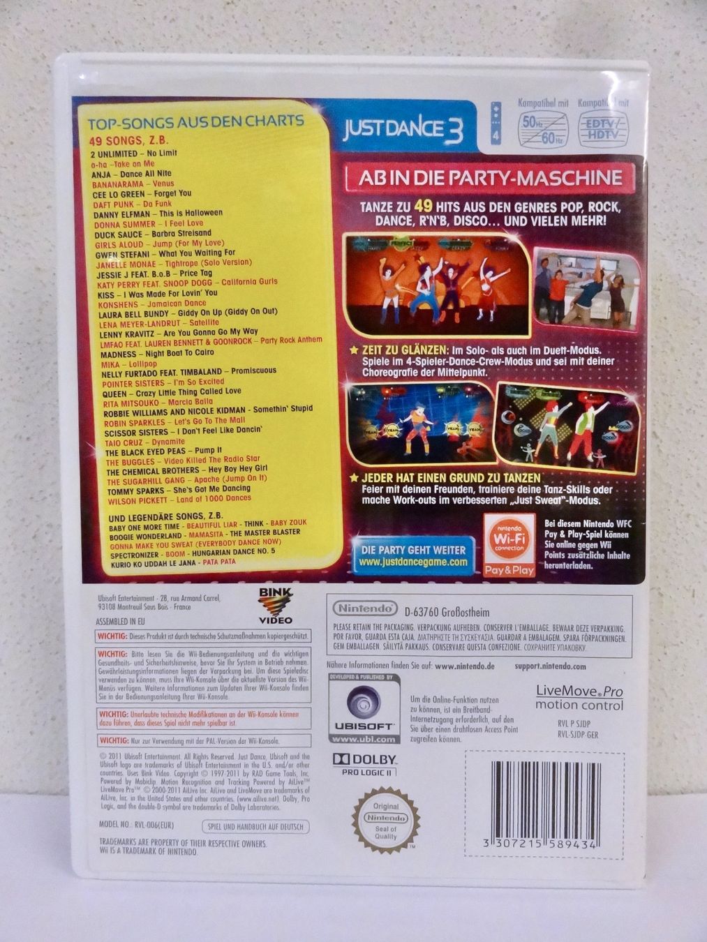 Giochi: Wii - JUST DANCE 3 – Usato da Kerzers venduto da wisaundso 2