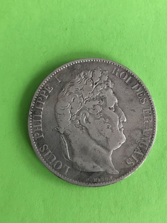 FRANCE 5 Francs 1845 