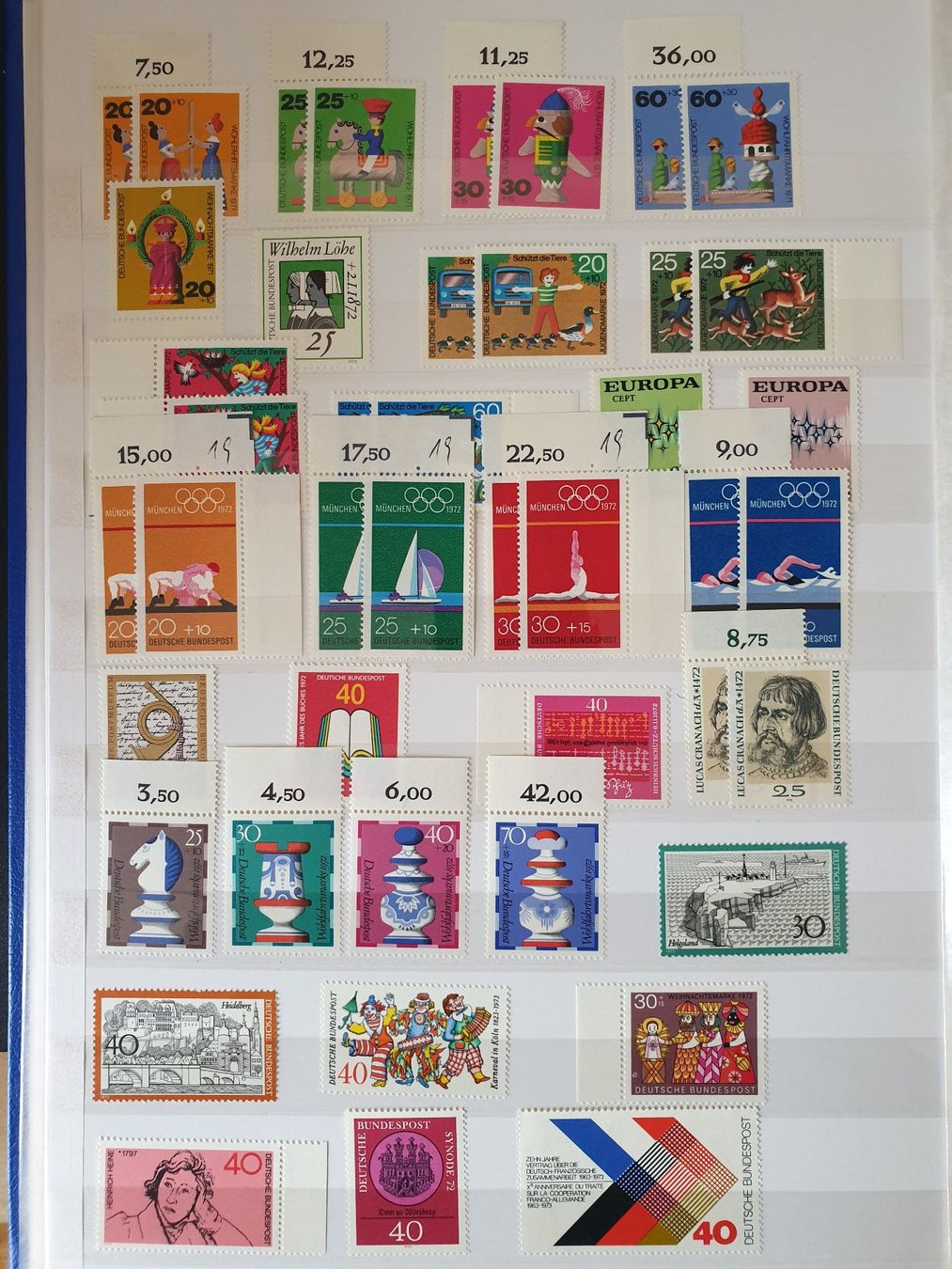 Tutti i francobolli: Briefmarken Deutschland** – Nuovo (secondo la descrizione) da Schaffhausen venduto da rober77 3