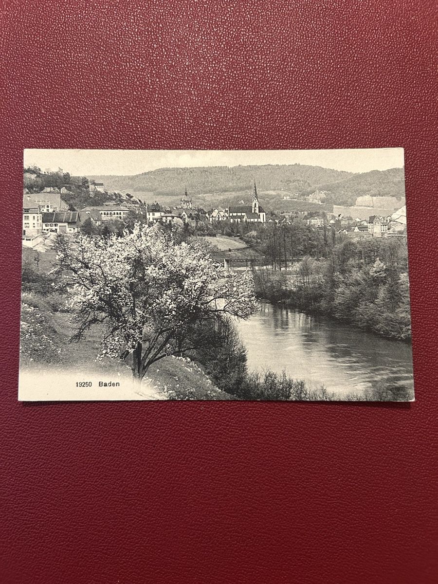 Cartoline postali: Baden  – Usato da Breganzona venduto da Milesbo