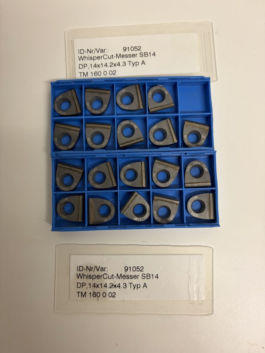 Leitz Tutti gli attrezzi: 19x WhisperCut DP-Schneiden 91052 – Nuovo e nell'imballaggio originale da Weinfelden venduto da ToolSHOP
