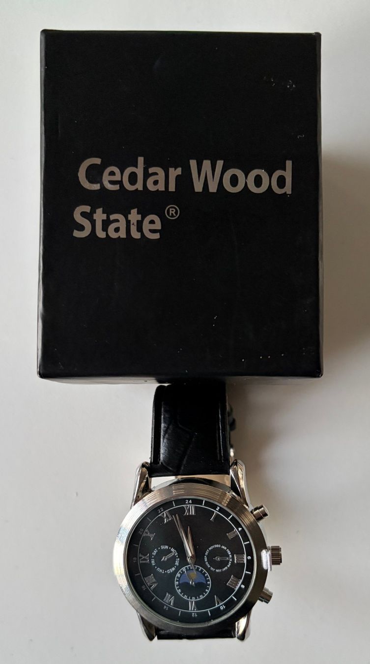 Orologi: Primark - Cedar Wood State - Montre Chrono - NEUVE – Nuovo e nell'imballaggio originale da Grand-Lancy venduto da alf_8dk7 1