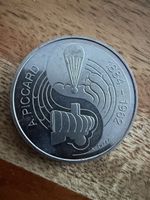 5 Franken Münze 1984 Auguste Piccard guter Zustand