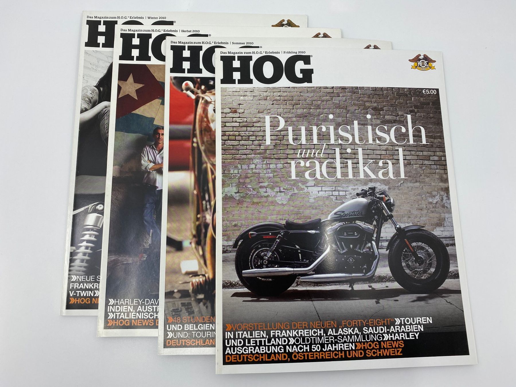 Riviste & Magazine: Harley Owners Group HOG Magazine 2010 – Usato da Langwiesen venduto da Restposten-24