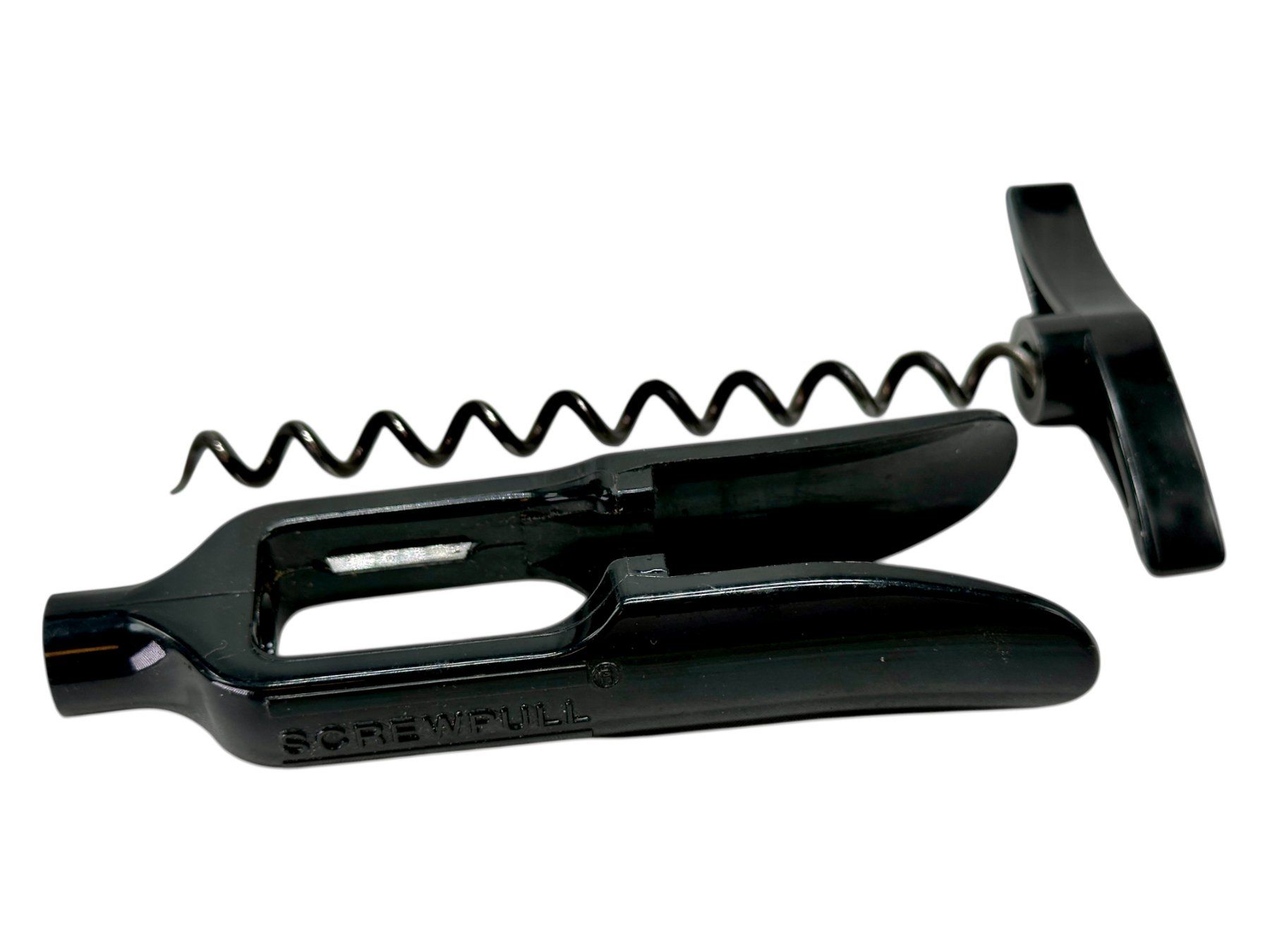 Apribottiglie & Tappi per chiusura: Tire-bouchon ancien SCREWPULL en bakélite noire – Usato da Morges venduto da MeeBee 2