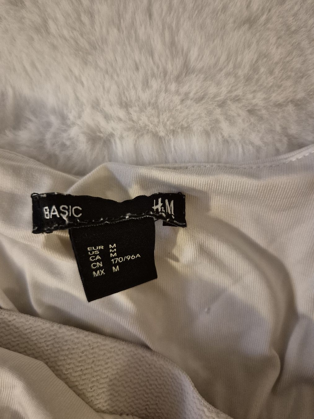 H&M Top: H&M Top Basic Trägertop, Weiss, Grösse M, Sommer Top – Usato da Romanshorn venduto da Enilec02 1
