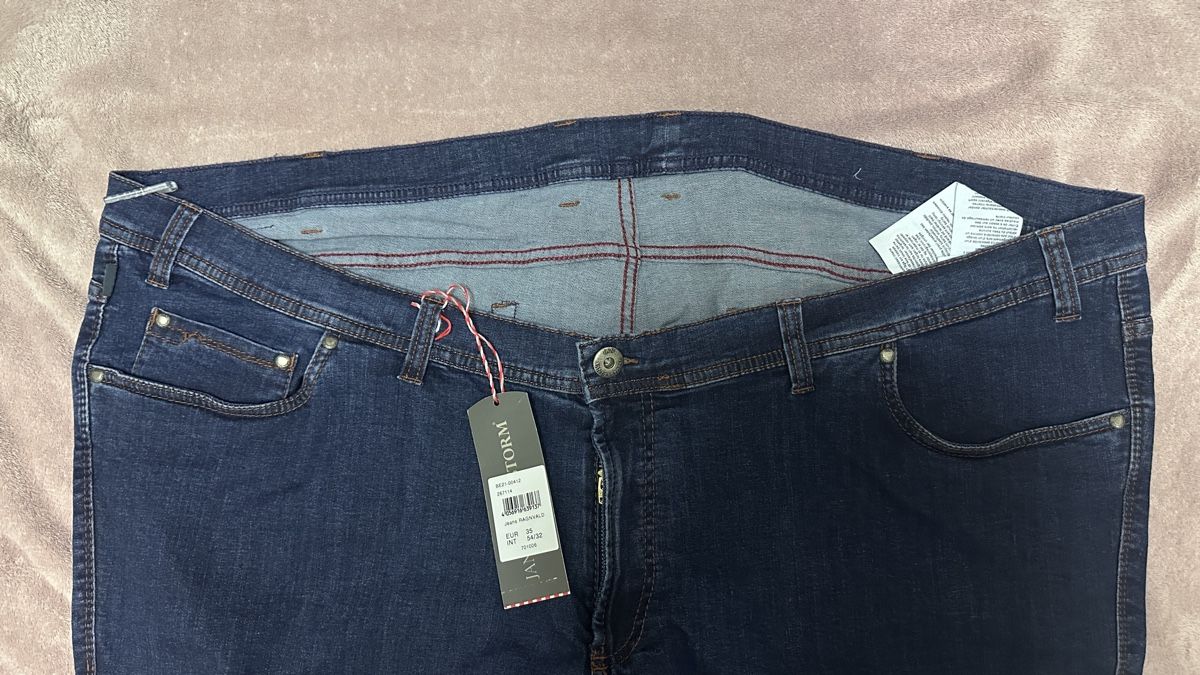 Jeans: Janvanderstorm Jeans Gr. 54/34,Dunkelblau! – Nuovo e nell'imballaggio originale da Jonen venduto da dibbern 1